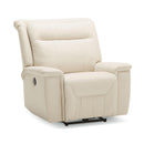 Palliser Strata Rocker Leather Recliner 40123-32-TULSAII-BISQUE IMAGE 2