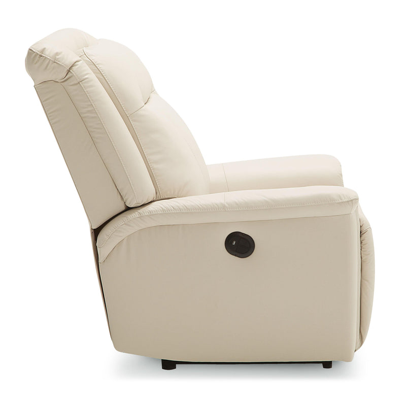 Palliser Strata Swivel Rocker Leather Recliner 40123-33-TULSAII-BISQUE IMAGE 6