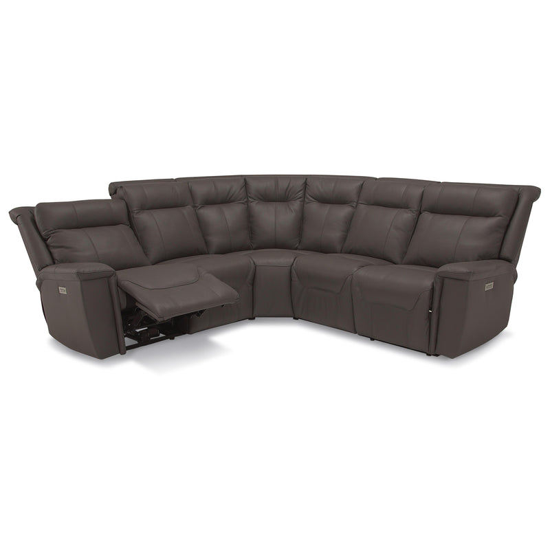 Palliser Strata Reclining 5 pc Sectional 40123-47/40123-10/40123-09/40123-10/40123-46-VENUS-GRAPHITE IMAGE 3