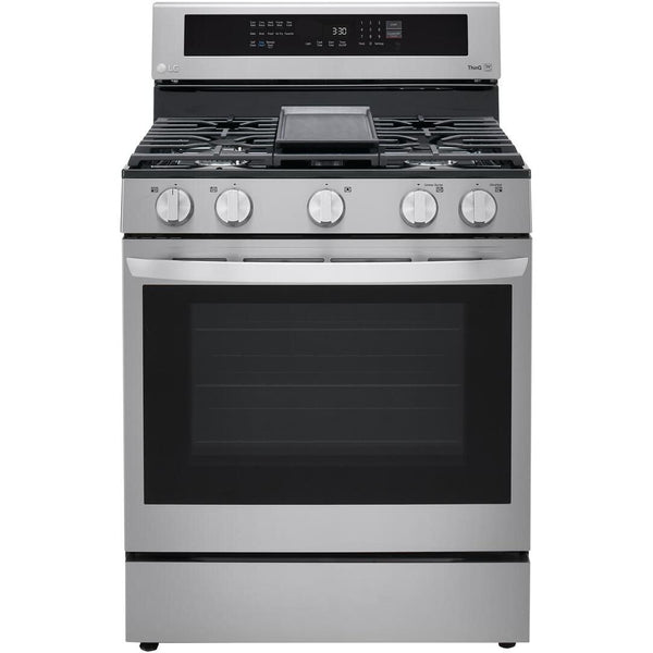 LG 30-inch Freestanding Gas Range with True Convection Technology LRGL5825F IMAGE 1