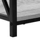 Monarch I 3596 Accent Table - Grey/Black IMAGE 7