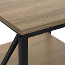 Monarch I 3597 Accent Table - Dark Taupe/Black IMAGE 6