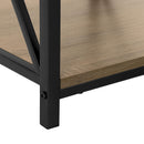 Monarch I 3597 Accent Table - Dark Taupe/Black IMAGE 7