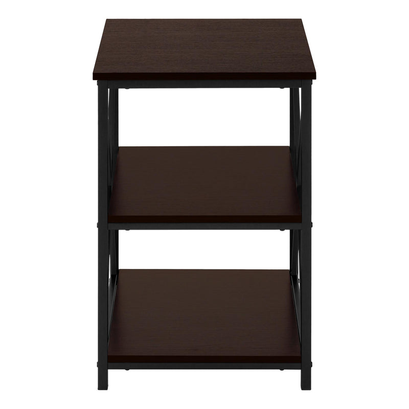 Monarch I 3598 Accent Table - Espresso/Black IMAGE 2