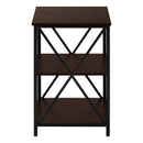 Monarch I 3598 Accent Table - Espresso/Black IMAGE 3
