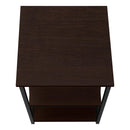Monarch I 3598 Accent Table - Espresso/Black IMAGE 5