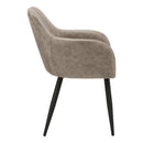 Monarch I 1194 Dining Chair - Taupe/Black IMAGE 4