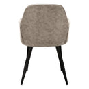 Monarch I 1194 Dining Chair - Taupe/Black IMAGE 5