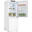  LG 24-inch, 10.8 cu.ft. Counter-Depth Bottom Freezer Refrigerator with Multi-Air Flow™ LRDNC1004W IMAGE 8