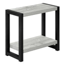 Monarch I 2082 Accent Table - Grey/Black IMAGE 1