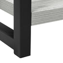 Monarch I 2082 Accent Table - Grey/Black IMAGE 7