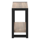 Monarch I 2083 Accent Table - Dark Taupe/Black IMAGE 3