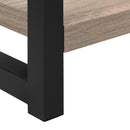 Monarch I 2083 Accent Table - Dark Taupe/Black IMAGE 7