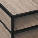 Monarch I 3507 Accent Table - Dark Taupe/Black IMAGE 6