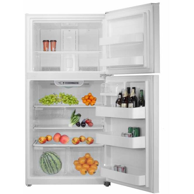 Midea 32.8-inch, 21.0 cu. ft. Top Freezer Refrigerator WHD-774FWE1 IMAGE 2