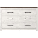 Signature Design by Ashley Gerridan B1190-31 Six Drawer Dresser IMAGE 2