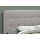 Monarch I 6003Q Queen Headboard - Grey Linen IMAGE 3