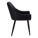 Monarch I 1187 Dining Chair - Black/Black IMAGE 4
