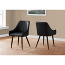 Monarch I 1187 Dining Chair - Black/Black IMAGE 9
