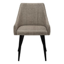 Monarch I 1188 Dining Chair - Taupe/Black IMAGE 2