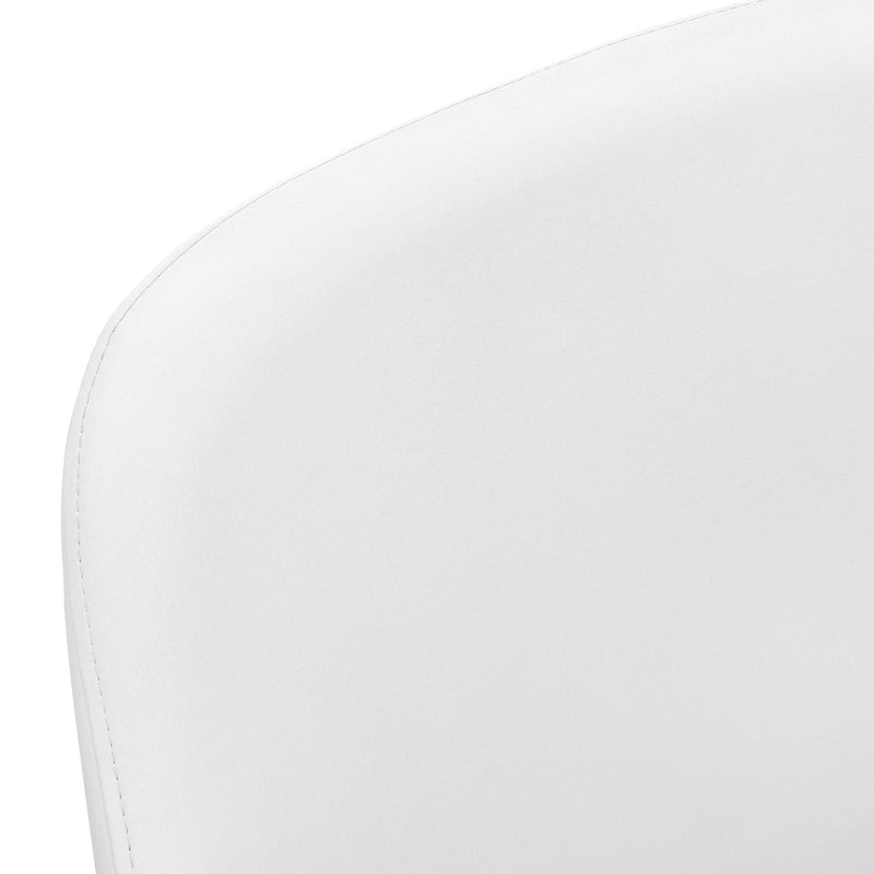 Monarch I 1190 Dining Chair - White/Chrome IMAGE 6
