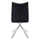 Monarch I 1213 Dining Chair - Black/Chrome IMAGE 5