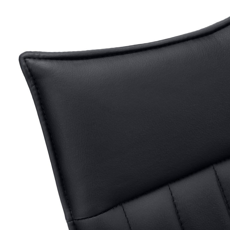 Monarch I 1213 Dining Chair - Black/Chrome IMAGE 6