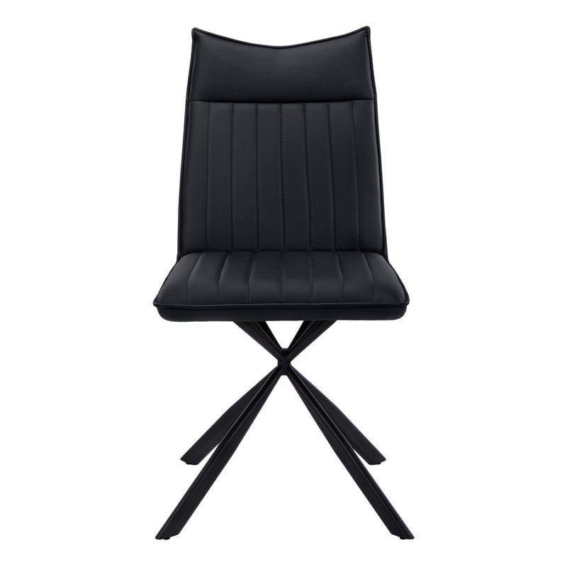 Monarch I 1215 Dining Chair - Black/Black IMAGE 2