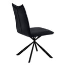 Monarch I 1215 Dining Chair - Black/Black IMAGE 3