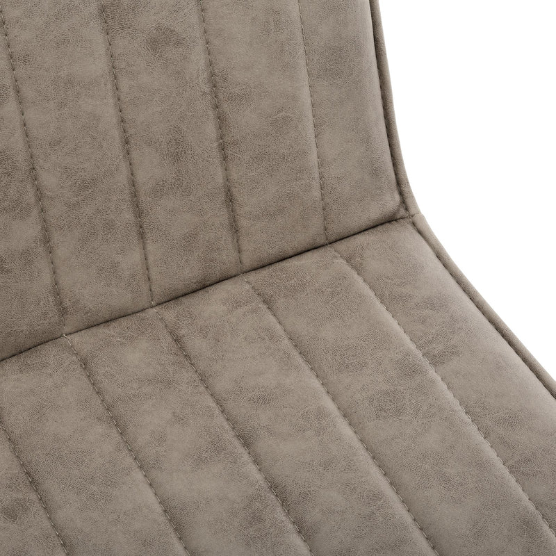 Monarch I 1216 Dining Chair - Taupe/Black IMAGE 8