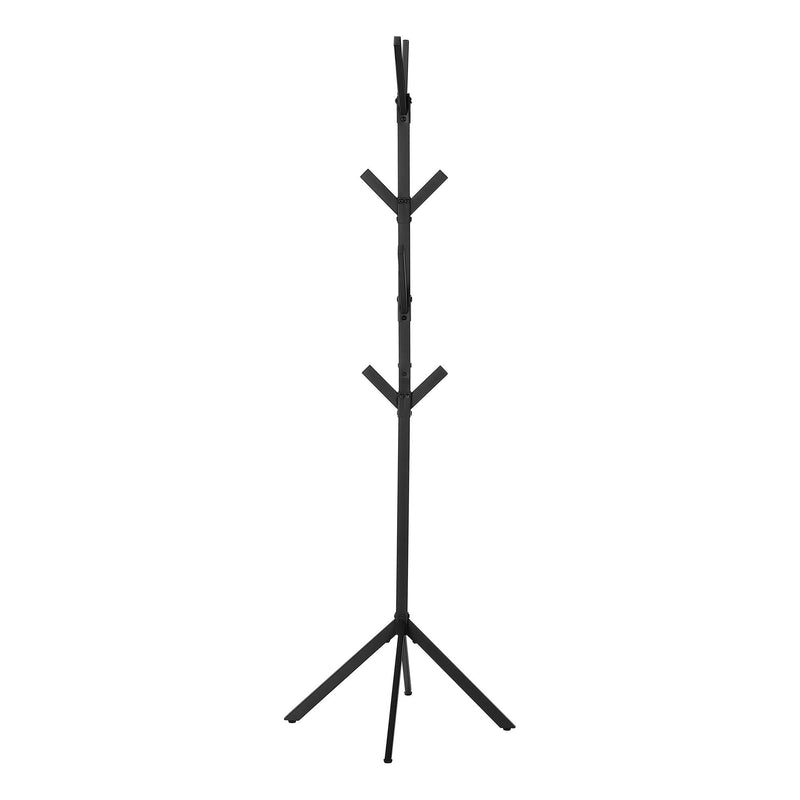 Monarch I 2057 Coat Rack - Black IMAGE 2