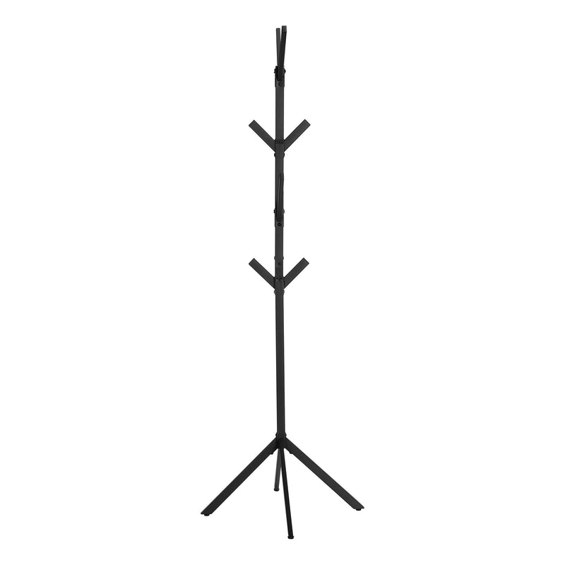 Monarch I 2057 Coat Rack - Black IMAGE 4