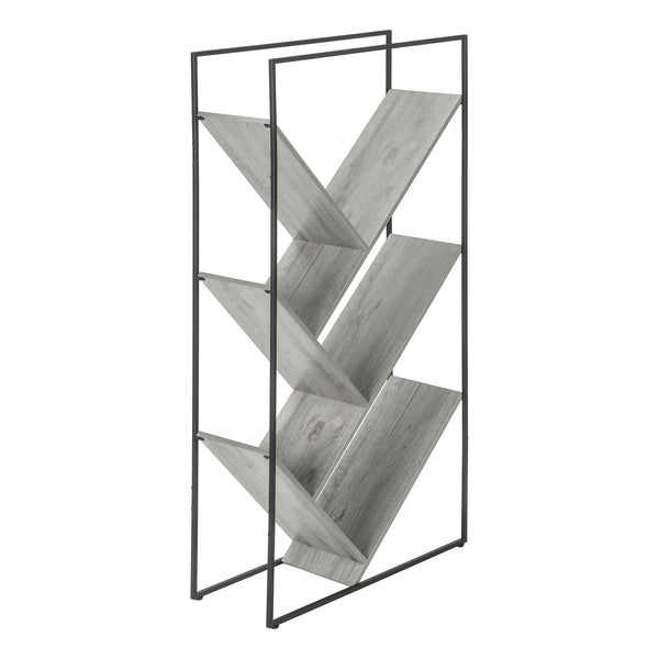 Monarch I 2200 Etagere - Grey/Black IMAGE 1
