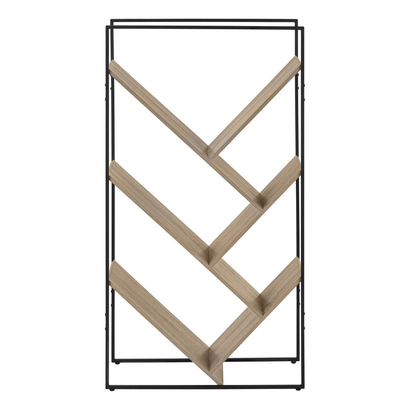 Monarch I 2201 Etagere - Dark Taupe/Black IMAGE 2