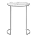 Monarch I 2205 Accent Table - White/Silver IMAGE 3