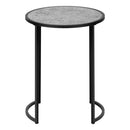 Monarch I 2206 Accent Table - Grey/Black IMAGE 3