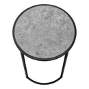 Monarch I 2206 Accent Table - Grey/Black IMAGE 5