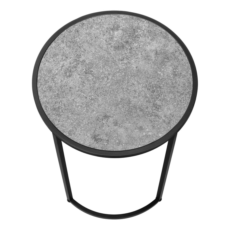 Monarch I 2206 Accent Table - Grey/Black IMAGE 5