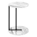 Monarch I 2210 Accent Table - White/Black IMAGE 2