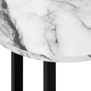 Monarch I 2210 Accent Table - White/Black IMAGE 6
