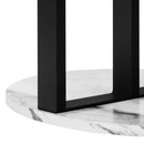 Monarch I 2210 Accent Table - White/Black IMAGE 7