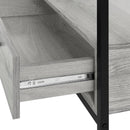 Monarch I 2871 48" TV Stand - Grey/Black IMAGE 6