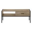 Monarch I 2876 48" TV Stand - Dark Taupe/Black IMAGE 2
