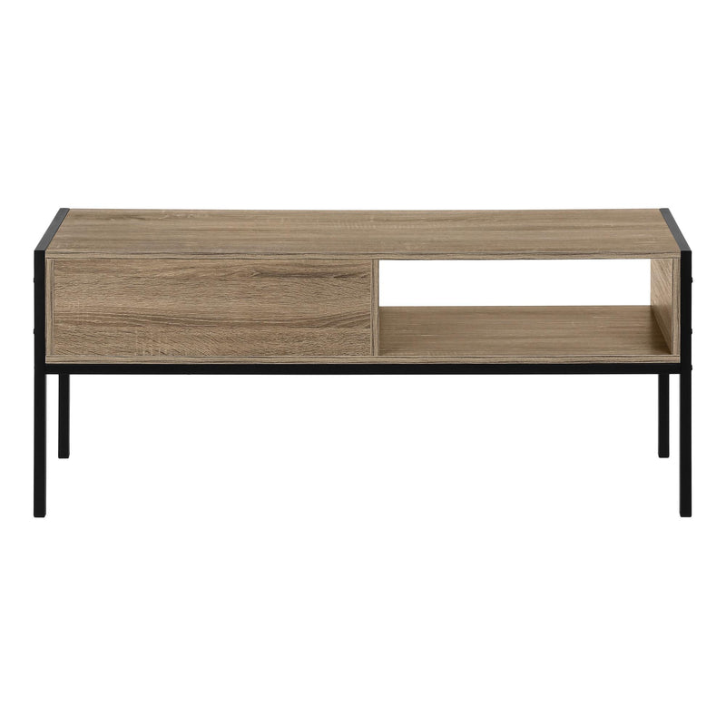 Monarch I 2876 48" TV Stand - Dark Taupe/Black IMAGE 4