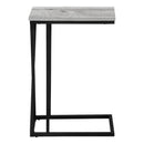 Monarch I 3248 Accent Table - Grey/Black IMAGE 2