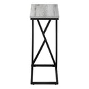 Monarch I 3248 Accent Table - Grey/Black IMAGE 3
