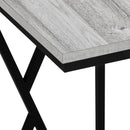 Monarch I 3248 Accent Table - Grey/Black IMAGE 6