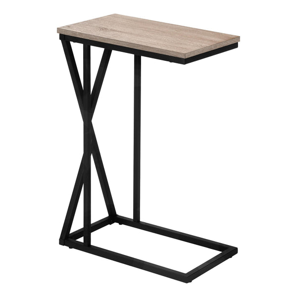 Monarch I 3249 Accent Table - Dark Taupe/Black IMAGE 1