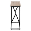 Monarch I 3249 Accent Table - Dark Taupe/Black IMAGE 3