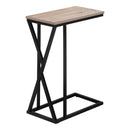 Monarch I 3249 Accent Table - Dark Taupe/Black IMAGE 4